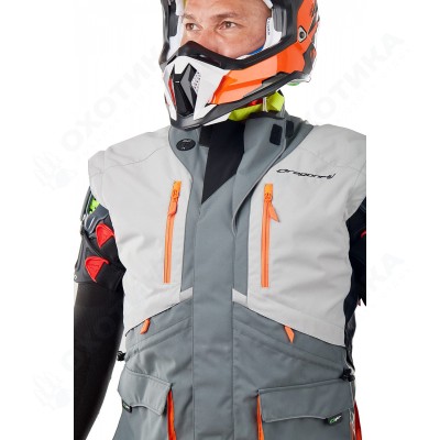 Куртка Эндуро Freeride DF Grey-Orange