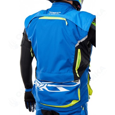Куртка Эндуро Freeride DF Blue-Yellow