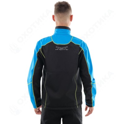 Куртка Explorer Blue-Yellow мужская, Softshell Куртка Explorer Blue-Yellow мужская, Softshell