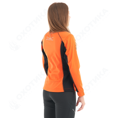 Куртка Explorer Black-Orange женская, Softshell