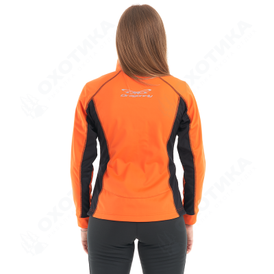 Куртка Explorer Black-Orange женская, Softshell