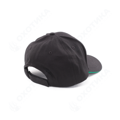 Бейсболка Classic DF Black-Green D-fly (Изогнутый козырек)