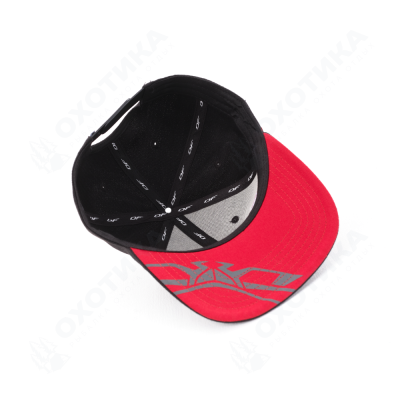 Бейсболка Modern Classic DF Black-Red (Прямой козырек)