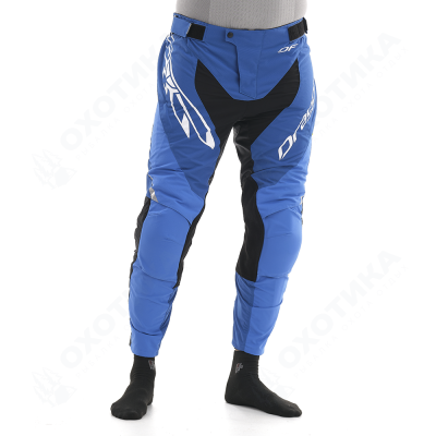Брюки Эндуро Freeride DF Blue-Yellow 2022 (Короткие)