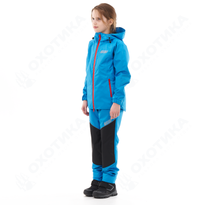Комплект дождевой (куртка, брюки) EVO FOR TEEN BLUE (мембрана)