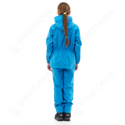 Комплект дождевой (куртка, брюки) EVO FOR TEEN BLUE (мембрана)
