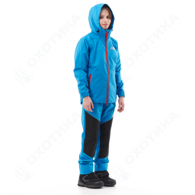 Комплект дождевой (куртка, брюки) EVO FOR TEEN BLUE (мембрана)