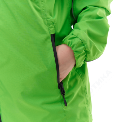 Комплект дождевой (куртка, брюки) EVO FOR TEEN GREEN (мембрана)