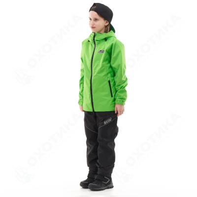 Комплект дождевой (куртка, брюки) EVO FOR TEEN GREEN (мембрана)