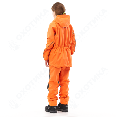 Комплект дождевой (куртка, брюки) EVO FOR TEEN ORANGE (мембрана)