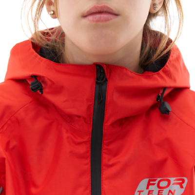 Комплект дождевой (куртка, брюки) EVO FOR TEEN RED (мембрана)