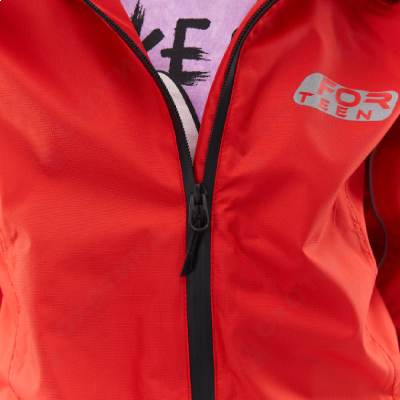 Комплект дождевой (куртка, брюки) EVO FOR TEEN RED (мембрана)