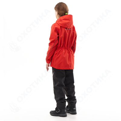 Комплект дождевой (куртка, брюки) EVO FOR TEEN RED (мембрана)