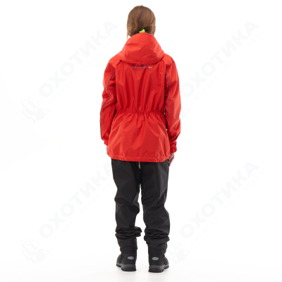 Комплект дождевой (куртка, брюки) EVO FOR TEEN RED (мембрана)