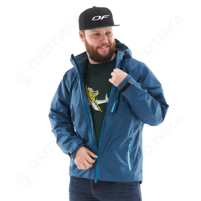 Куртка DF TEAM Blue-Melange 2022