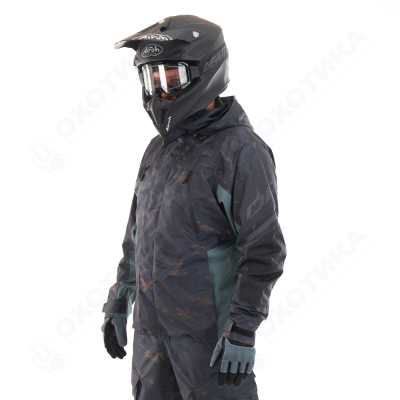Мембранная куртка QUAD 2.0 CAMO-Gray 2022