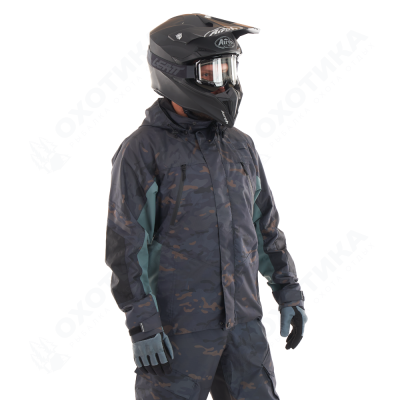 Мембранная куртка QUAD 2.0 CAMO-Gray 2022