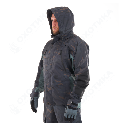 Мембранная куртка QUAD 2.0 CAMO-Gray 2022