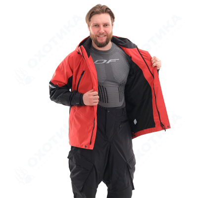 Мембранная куртка QUAD 2.0 RUBIN-BLACK