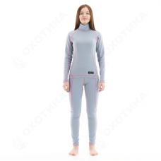 Термобелье зимнее с высоким воротом женское Original Grey