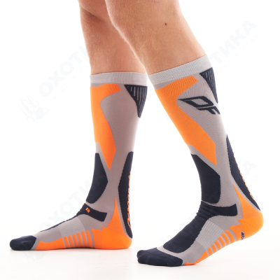 Термоноски 2D Enduro. Orange-Blue