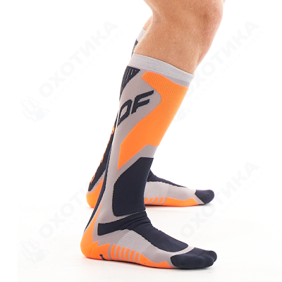 Термоноски 2D Enduro. Orange-Blue