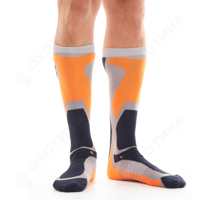 Термоноски 2D Enduro. Orange-Blue