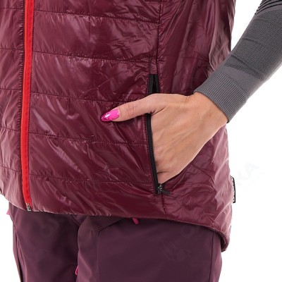 Жилет утеплённый DF VEST 100 Burgundy 2023