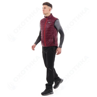 Жилет утеплённый DF VEST 100 Burgundy 2023