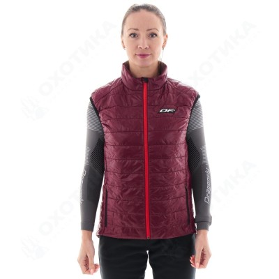 Жилет утеплённый DF VEST 100 Burgundy 2023
