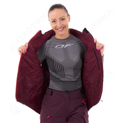 Жилет утеплённый DF VEST 100 Burgundy 2023