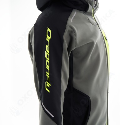 Куртка мужская с капюшоном Explorer 2.0 Grey Lemon