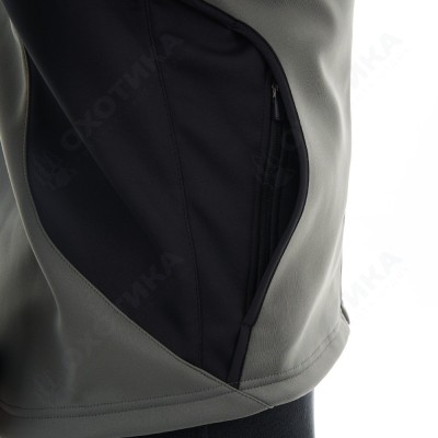 Куртка мужская с капюшоном Explorer 2.0 Grey Lemon
