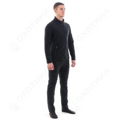 Мужские флисовые брюки Level. Black