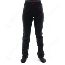 Женские флисовые брюки Level. Black Red