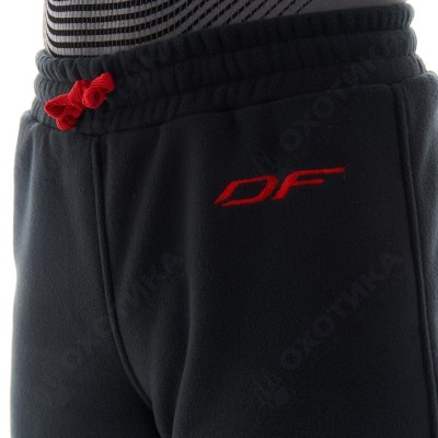 Женские флисовые брюки Level. Black Red