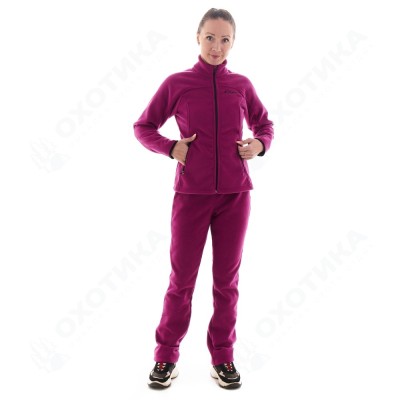 Женские флисовые брюки Level. Purple Black