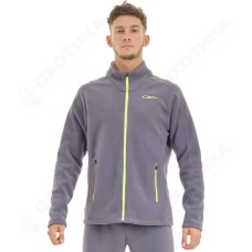 Мужская флисовая кофта Level. Gray Lemon