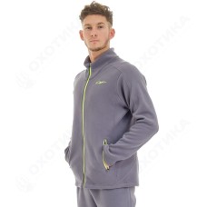 Мужская флисовая кофта Level. Gray Lemon