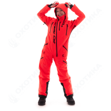 Комбинезон Extreme Woman. Crazy Cat 2023. Red. Утепленный.