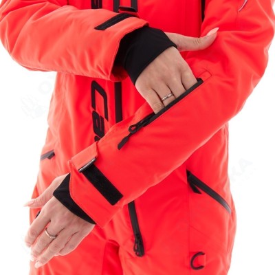 Комбинезон Extreme Woman. Crazy Cat 2023. Red. Утепленный.