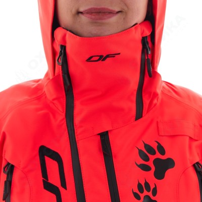 Комбинезон Extreme Woman. Crazy Cat 2023. Red. Утепленный.