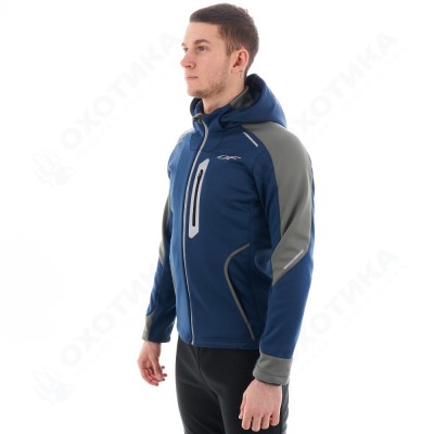 Куртка мужская с капюшоном Explorer 2.0 Grey Ocean