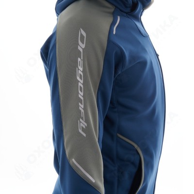 Куртка мужская с капюшоном Explorer 2.0 Grey Ocean