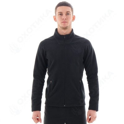 Мужская флисовая кофта Level. Black