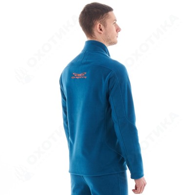 Мужская флисовая кофта Level. Blue Orange