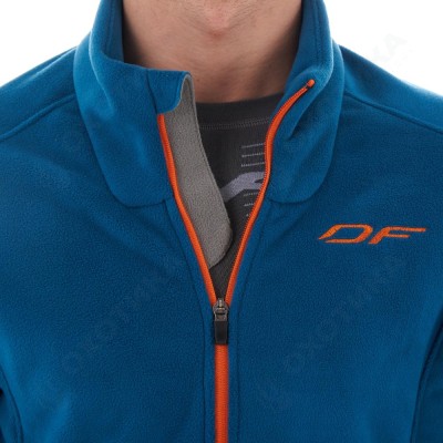 Мужская флисовая кофта Level. Blue Orange