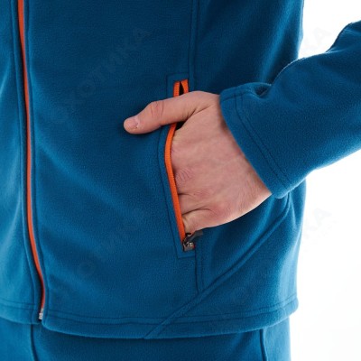 Мужская флисовая кофта Level. Blue Orange