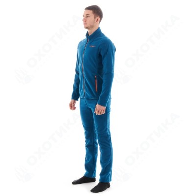 Мужская флисовая кофта Level. Blue Orange