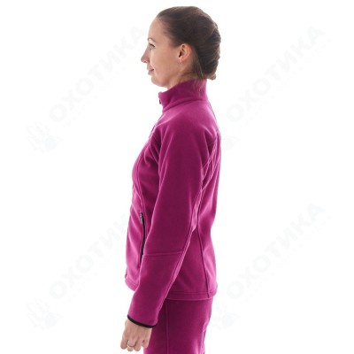 Женская флисовая кофта Level. Purple Black